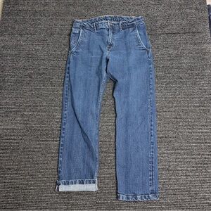 Corridor Jeans Men 32x29 Blue Selvedge Denim 5 Pocket Straight Stretch